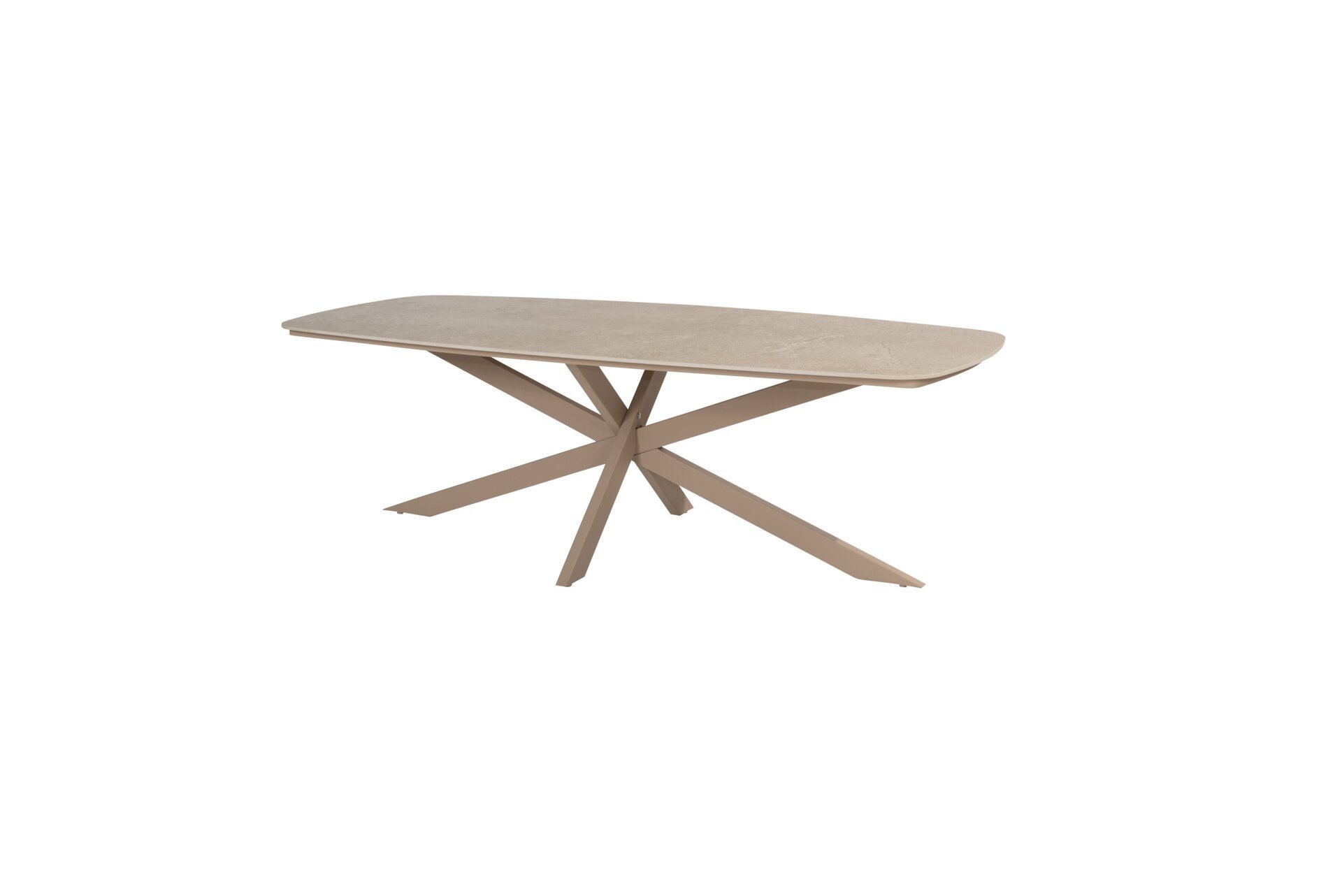 91601-91602_ Prado barrel shape dining table ceramic 240x105cm Latte 01.jpg