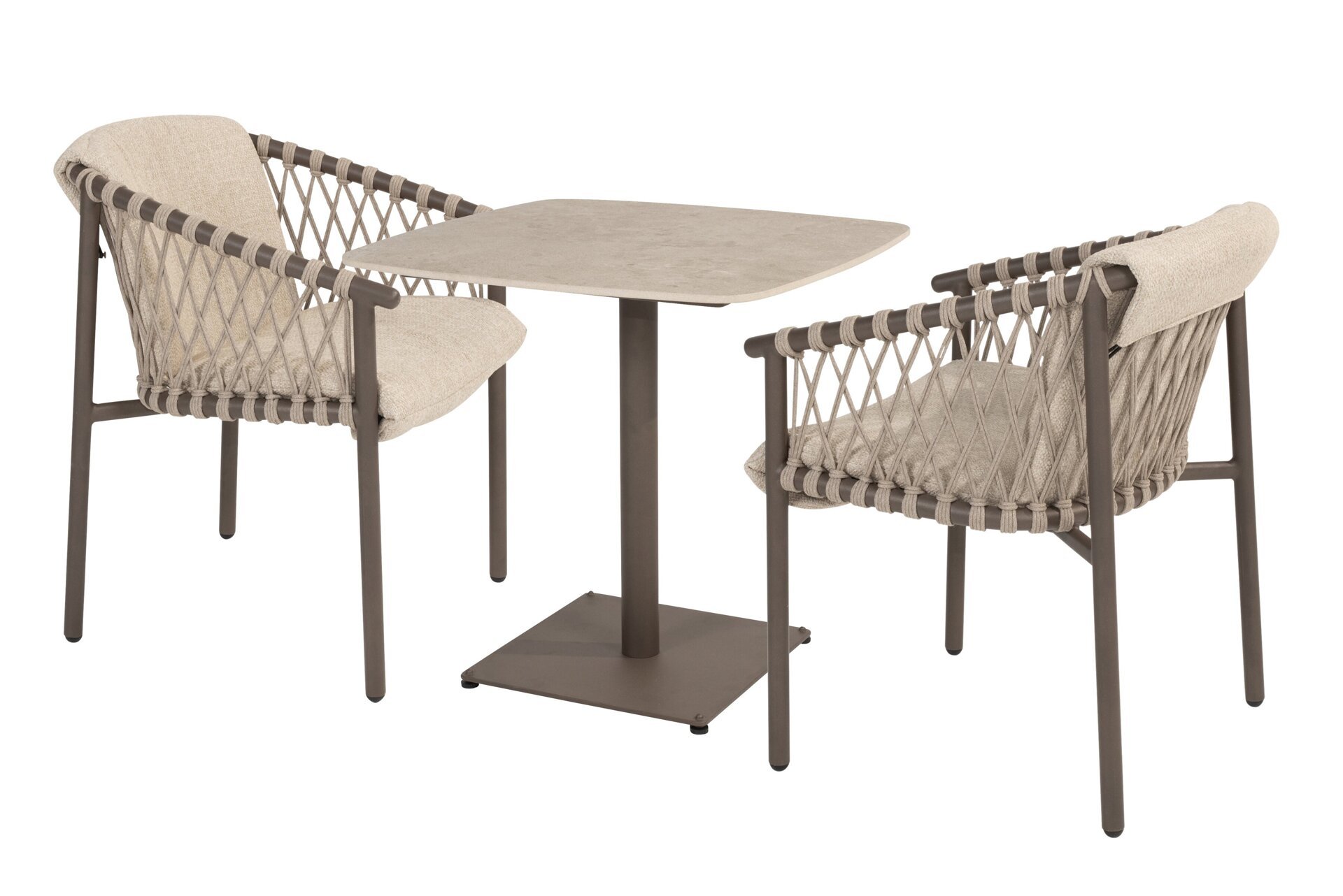 17071-17136_ Allora dining set Terre with Vermont dining table Terre with ceramic top 75x75cm 01.jpg