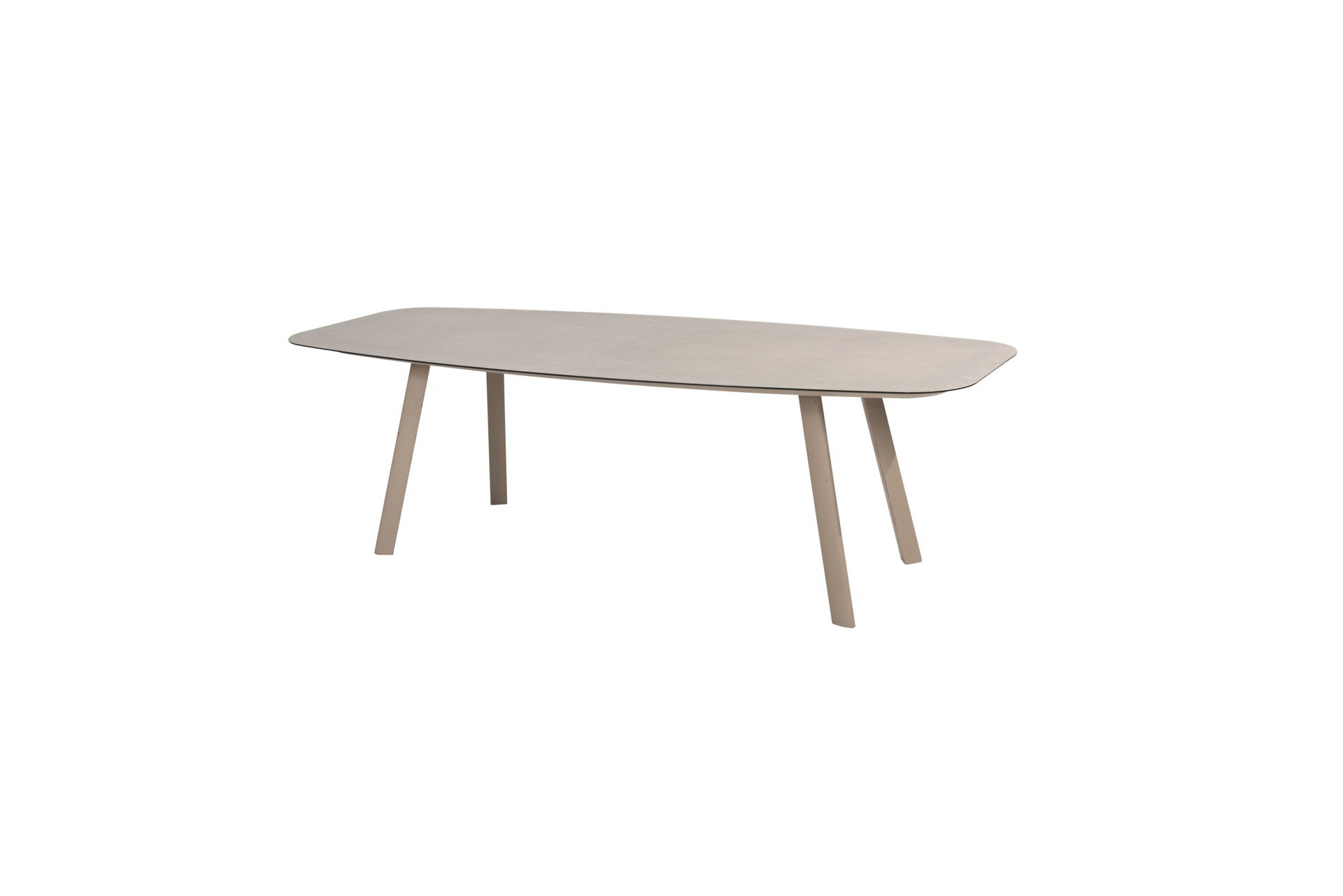 91533_ Manolo barrel shape dining table ceramic print 240x103cm Latte 01.jpg